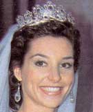 <b>Barbara Cano</b> wore a diamond and sapphire tiara that belonged to her - barbara